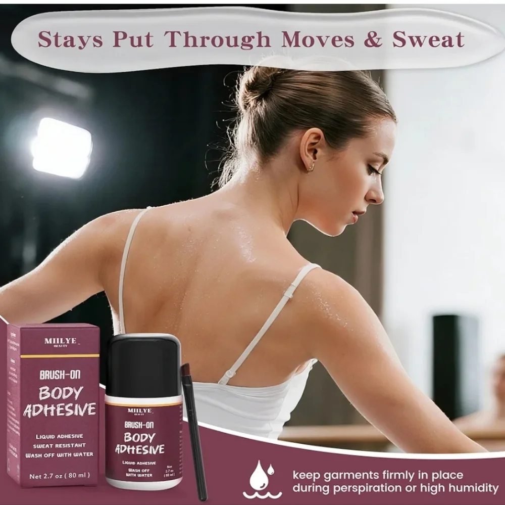 Brush-On Body Adhesive